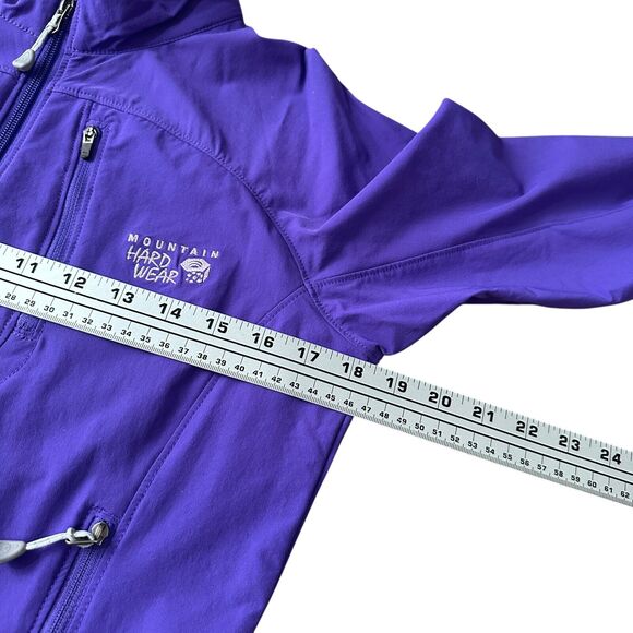 Mountain Hardwear Onata Jacket Women’s Small Purple Full Zip Nylon Lightweight - Picture 7 of 9